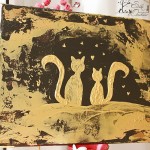 "Nie mehr ohne dich" 32 x 24 cm