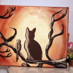 Golden Sun / 24 x 32 cm