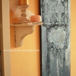 Stahlblaumetallic 50 x 100 cm