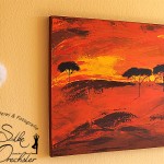 Afrika / 90 x 60 x 4,5